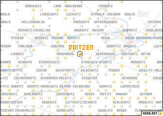 map of Raitzen