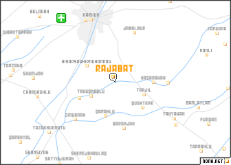 map of Rajabāt