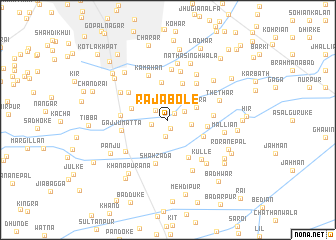 map of Rājabole