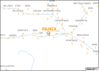map of Rajach