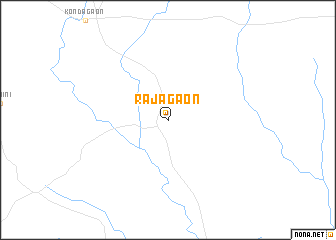 map of Rajagaon