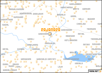 map of Rāja Nāra