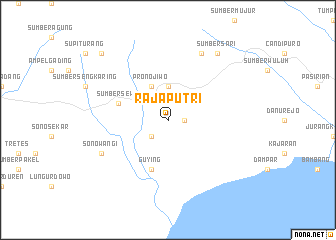 map of Rajaputri