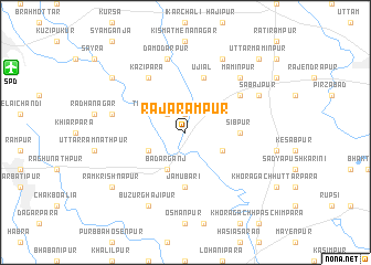 map of Rājārāmpur