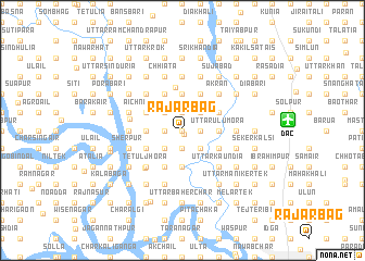 map of Rājār Bāg