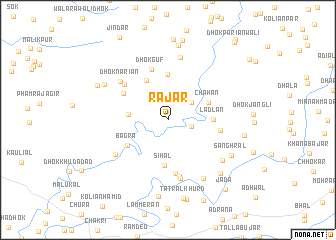 map of Rājar