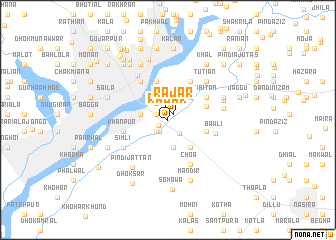 map of Rājar