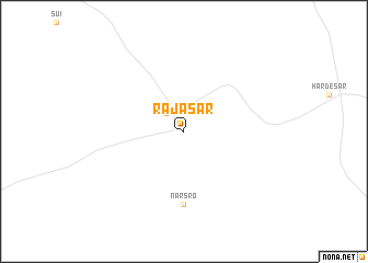 map of Rājasar