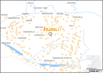 map of Rajauli