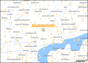 map of Rāja Wahniwāl