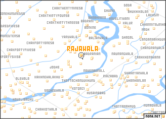 map of Rājāwāla