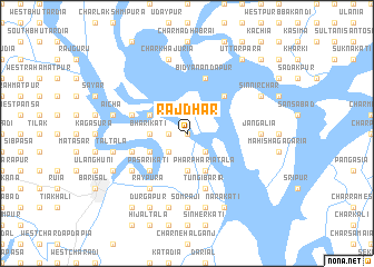 map of Rājdhar