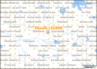 map of Rajjallegama