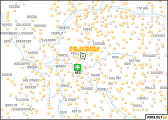 map of Rājkandi