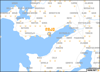 map of Rajo