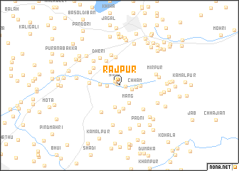 map of Rajpur