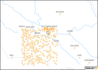 map of Rājvi