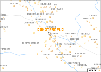 map of Rak‘at-e Soflá