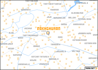 map of Rakh Ghuman