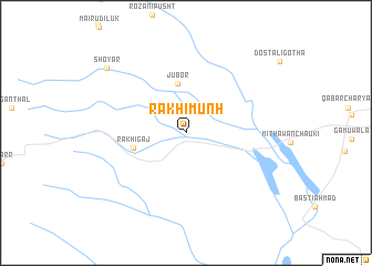 map of Rākhi Munh