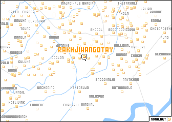 map of Rakh Jiwan Gotāy