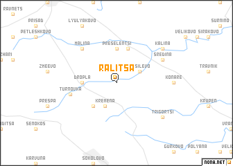 map of Ralitsa