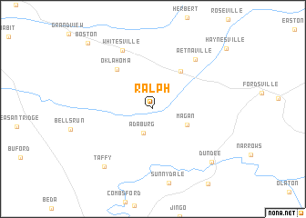 map of Ralph