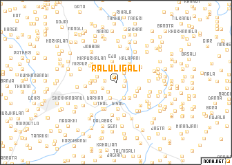 map of Ralūli Gali