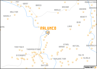 map of Ralumco