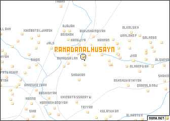 map of Ramaḑān al Ḩusayn