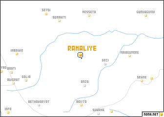 map of Ramaliye