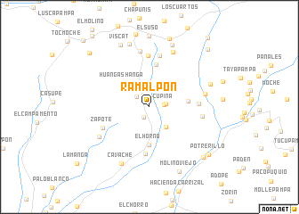 map of Ramalpón