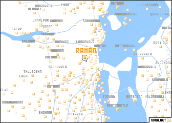 map of Rāman