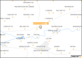 map of Ramarnya