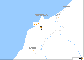 map of Rambuche