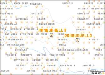 map of Rambukwella