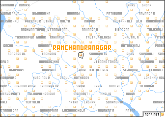 map of Rāmchandranagar