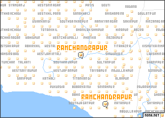 map of Ramchandrapur