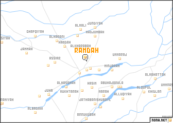 map of Ramdah