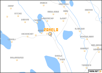 map of Ramela