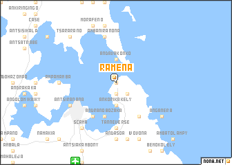 map of Ramena