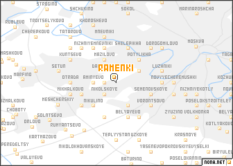 map of Ramenki