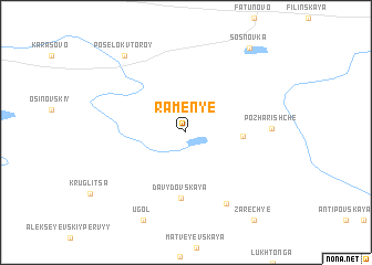 map of Ramen\