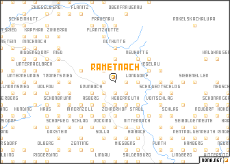 map of Rametnach