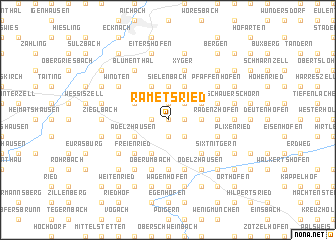 map of Rametsried