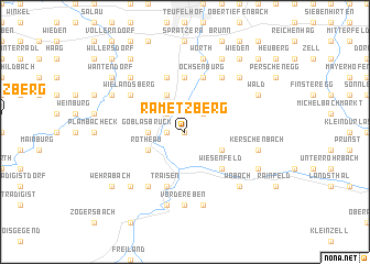 map of Rametzberg