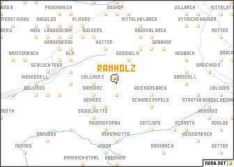 map of Ramholz