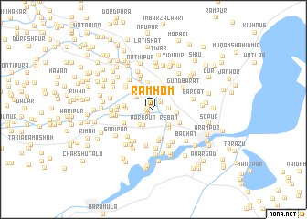 map of Rāmhom