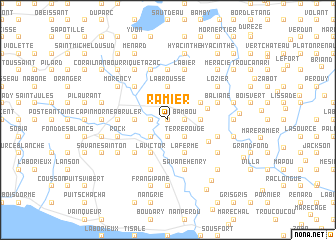 map of Ramier