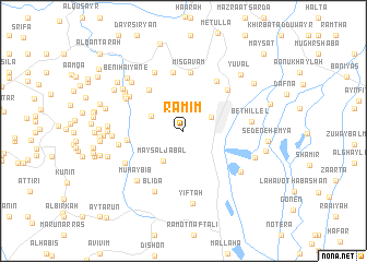 map of Ramim